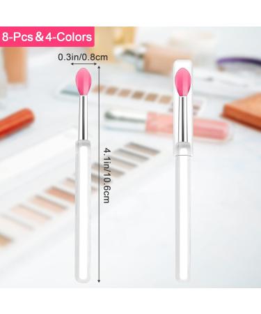 Buy 8Pcs Silicone Lip Brushes - Multicolor Lipstick Applicator for Makeup Cream Lip Masks & Eyeshadow | International Shipping - Buy Online on GoSupps.com