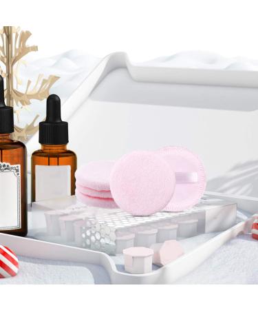 Jimking 5-Piece Powder Puff Set - Premium Round Makeup Sponges for BB Cream Liquid Foundation and Loose Powder - Soft Appliant Cotton with Bands - Ideal for Flawless Skin - Buy Online on GoSupps.com