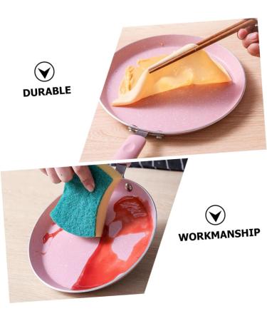 Milisten 3 Pcs Maifan Stone Pan Halberd Pot Metal Frying Kitchen Cookware Egg Omelet Pan Mini Stove Handle Frying Pan Skillet Mini Pancake Griddle Non Ceramics Aluminum Alloy with Cover 35X18.5CMx3pcs Pinkx3pcs - Buy Online on GoSupps.com