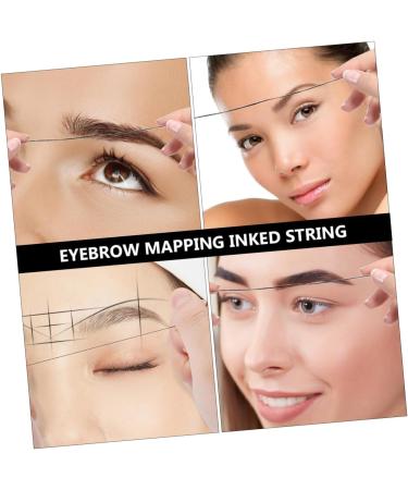 Healeved 1Box eyebrow makeup tool Eyebrow Drawing Auxiliary Tool Brow Mapping Wire Ruler 6x4.5cm White - Buy Online on GoSupps.com