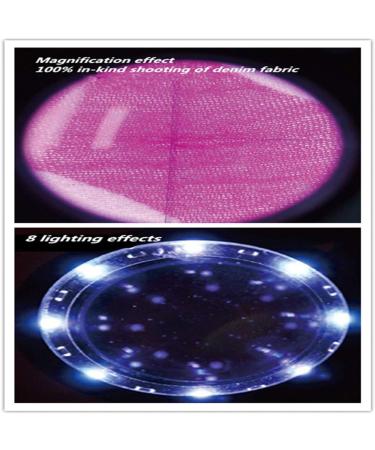 10x Optical Lens and Reticle Recognition Magnifier HD Magnifier with 10 LED Lights for Elderly Youth Students Biology Research Reading Books Fine Details Made in China - Buy Online on GoSupps.com