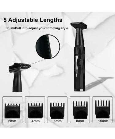 Rechargeable Ear and Nose Hair Trimmer for Men & Women - Dual Edge Blades for Painless Cutting Perfect for Eyebrows & Facial Hair - Buy Online on GoSupps.com