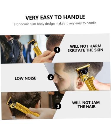 Buy Electric Hair Clipper & Beard Trimmer Kit - Haircut & Barber Supplies - 1 Set - Yellow - International Shipping Available - Buy Online on GoSupps.com