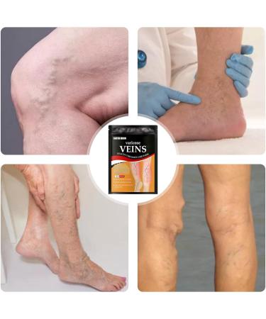 DIFICATO Varicose Vein Treatment Plaster | 12/24 Vein Health Patches for Legs | Effective Relief from Varicose Veins - Buy Online on GoSupps.com