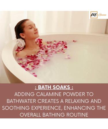 mGanna 100% Natural Calamine Clay Powder 1 LBS / 454 GMS for Anti-Ageing & Skin firming Creams Lotion and Soap Making - Buy Online on GoSupps.com