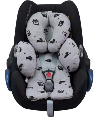 JYOKO Kids Anti-Allergy Reducer 100% Cotton Robot Space Head and Body Support 2-Piece Set - Buy Online on GoSupps.com