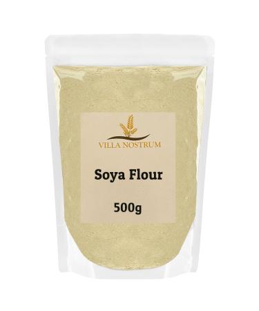 Soya Flour 500g Dried Soy Powder Heat Treated High Protein - Buy Online on GoSupps.com