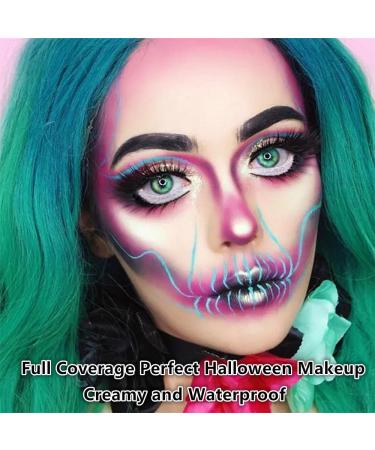 Go Ho Black Face Paint | Easy-to-Use Waterproof Oil-Based Stick for Halloween Cosplay Zombie & Goth Makeup - Buy Online on GoSupps.com