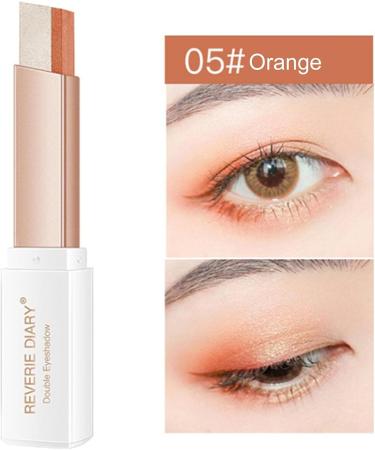  Merting Double Colors Eyeshadow Stick Two-tone Eyeshadow Stick Waterproof Makeup Gradient Glitter Glitter Matte Eye Modification - Buy Online on GoSupps.com