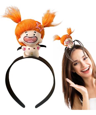 Doll Headband - Plush Constellation Doll Hairband | Portable Doll Hair Headbands Hair Ornament Plush Doll Headdress for Children Kids Leo - Buy Online on GoSupps.com