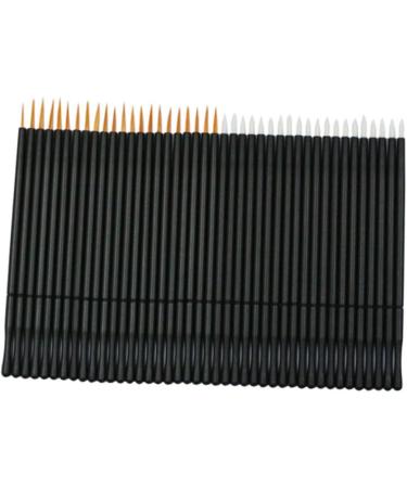 Mikinona 50pcs Eyeliner Brush Thin Angled White Eyeliner Wand Eye Makeup Tools Liquid Eyeliner Disposable 10*0.5cm White - Buy Online on GoSupps.com