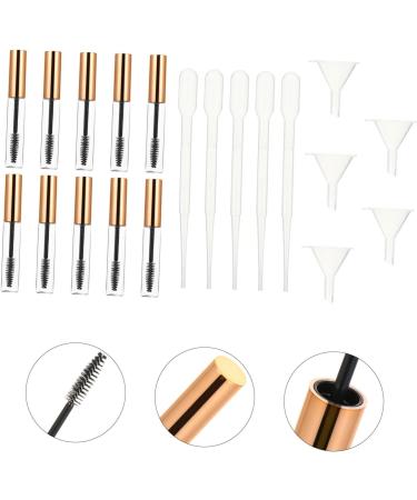 Didiseaon 40 Pcs Mascara Empty Tube Refillable Mascara Tube Empty Mascara Vial Funnel Eyelash Pipette Plastic - Buy Online on GoSupps.com