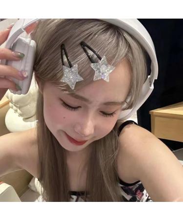Limtula Star Hair Clip for Women Hot Girl -Slip Side Clip Hairpin Sweet Pentagrams Hair Barrettes Women Headdress - Buy Online on GoSupps.com