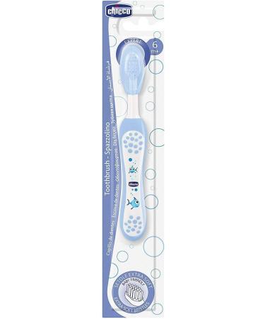 Chicco Blue Toothbrush Set (3 Pieces) - Gentle Care for Kids' Teeth | Buy Internationally - Buy Online on GoSupps.com