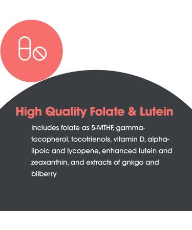 Allergy Research Group OcuDyne II Supplement - Eye Support Vitamins for Vision Eye Health for Adults Vision Support Multivitamin Formula QuatreActiv Folate FloraGLO Lutein - 200 Count - Buy Online on GoSupps.com