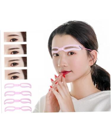 WOFASHPURET Eyebrow Stencil Kit 5 eyelash tool makeup tools eyebrow tools Eyebrow Assistant Suit mascara Miss make up Auxiliary - Buy Online on GoSupps.com
