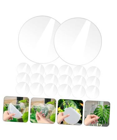 SEWACC 100 Pcs Acrylic Round Sheet Key Fob Acrylic Bookmark Blanks Acrylic Panels Clear Multifunction Props - Buy Online on GoSupps.com