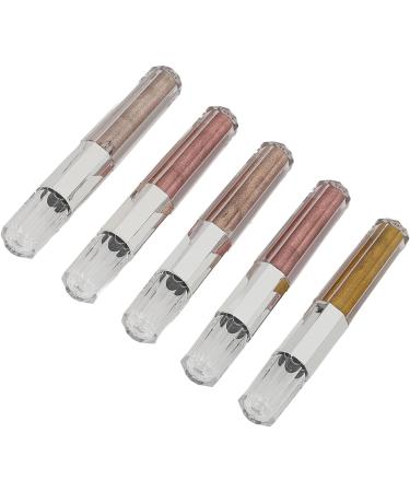 Mirror Nail Polish Metallic Gel Nail Polish Effect Long Lasting Gorgeous Glossy Nail Art Decoration 5 Colors Metallic Gel Nail Polish Set Metallic Nail Polish for DIY Salon Home - Buy Online on GoSupps.com