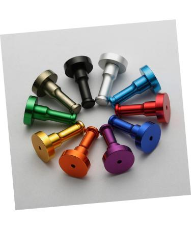 Parliky Heavy Duty Coat Hangers Hat Wall Hanger Matte Black Towel Holder Robe Hook Clothes Hook Round Sponge medium Red - Buy Online on GoSupps.com