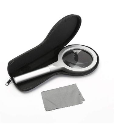 Magnifying Glasses Educational Hobby Magnifiers Hd Magnifier 20 Old Man Reading with Led Light Handheld Optical Magnifier 10 Enlarged Mirror - Buy Online on GoSupps.com