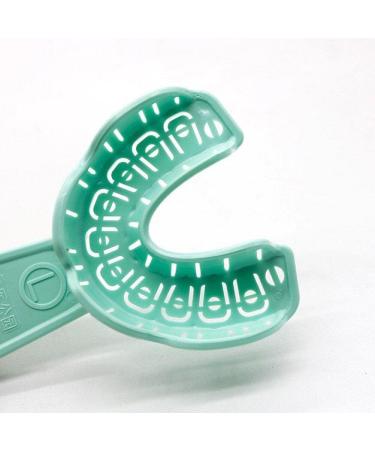 Dental Teeth Impressions Tray - 3 Pairs Plastic Perforated Holder Various Sizes | Dentist Tool Supply - Buy Online on GoSupps.com