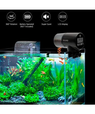 Automatic Fish Feeder for Aquarium Tank - Programmable Timer Feeder for Vacation - Electric Fish Food Dispenser - Buy Online on GoSupps.com