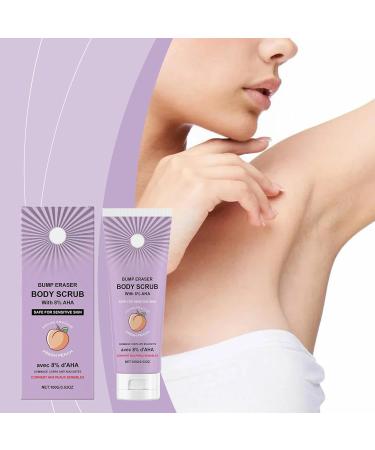 100 g Bump Eraser Body Scrub with 8 AHA keratosis Pilaris exfoliator skin scrubs for women and men deep cleansing and nourishes the skin - Buy Online on GoSupps.com