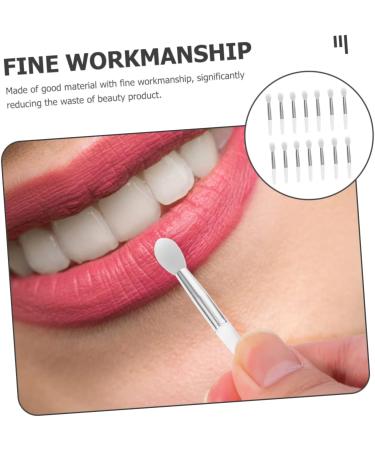 Ipetboom 2 Sets Lip Gloss Brush Lipstick Lip Applicator Silicone Face Scrubber Hand Scrubber Mini Lipsticks Face Scrubbers Lip Brush Miss Cosmetic Beauty Products White Silica Gel - Buy Online on GoSupps.com