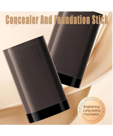 Concealer & Stick Foundation Anti-Wrinkle Foundation Multi-use Foundation Long-Lasting Face Makeup Stick Lightweight Long Lasting (Mix/2pcs) - Buy Online on GoSupps.com