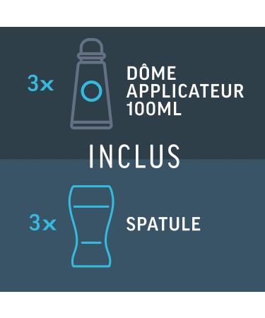 VEET MEN - Hair Removal Creams with Dome Applicator - Sensitive Skin - 3 x 100 ml - Buy Online on GoSupps.com