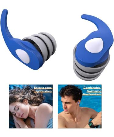Buy Best Noise Cancelling Silicone Ear Plugs | Reusable Soft Ear Protectors for Sleep & Sound Blocking - Buy Online on GoSupps.com