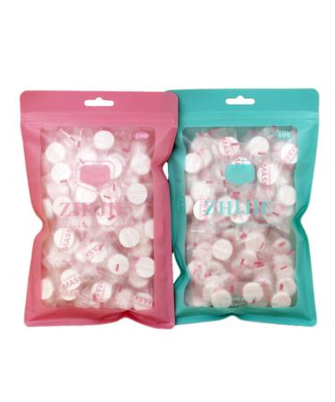 FRCOLOR 100 Compressed Disposable Facial Masks for DIY Skin Care - Buy Online on GoSupps.com