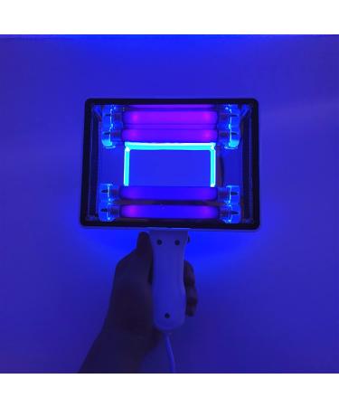 KTROK Woods Lamp Skin Analyzer Black Light Detector with Light Blocking Hood Facial Care Skin for Analyzing Skin Vitiligo Detect Dog Cat Ringworm Detect Moldy Detect - Buy Online on GoSupps.com