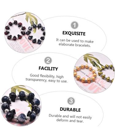 Abaodam 9 Pcs skull mold stencils for crafts silicone mold skull beads Bracelet Mould cake mold gentleman - Buy Online on GoSupps.com