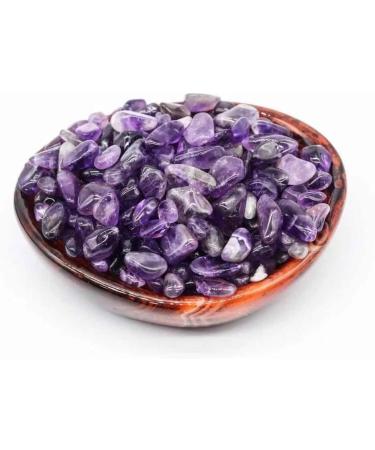 Crystals Stones 200g Natural Polished Amethyst raw Rough Tumble Stone Crystal Gravel 7mm-9mm for Decoration JIZTGEDM - Buy Online on GoSupps.com