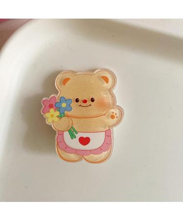 Cartoon Clip Bear Hair Clip with Yellow Bear Headdress Bear Hair Clip Perfect for Most Hair Types Angela - Buy Online on GoSupps.com