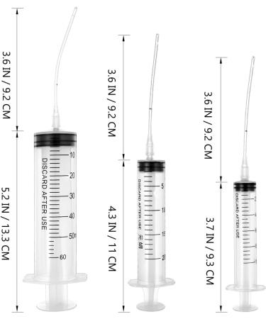 VILLCASE Bird Feeding Syringe Set Baby Birds Syringe Feeder Parrot Feeding Syringe Tube Measuring Syringe Tools for Feeding Pets Scientific Industrial Labs - Buy Online on GoSupps.com
