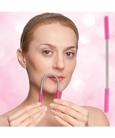 Akjaxqu 3-Piece Manual Epilator Set - Jumping Face Hair Remover & Threading Tools for Smooth Skin - Perfect for Facial Hair Removal - Buy Online on GoSupps.com