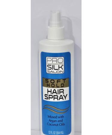 Soft Hold Hair Spray Infused with Argan and Coconut Oils 12 fl oz