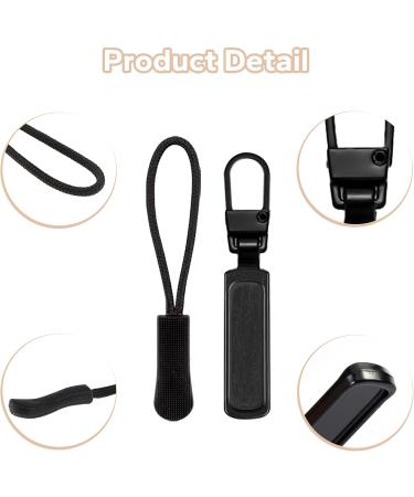 38-Piece Removable Metal Zipper Pullers | Replacement Zipper Pulls for Suitcases Backpacks Boots & Jackets - Buy Online on GoSupps.com