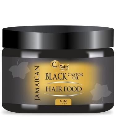 Jamaican Black Castor Oil Hair Food - 6oz/170g with Moringa Oil | Promotes Strong Roots & Hair Growth - Buy Online on GoSupps.com