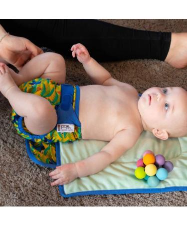 Close Pop-in Premium Bamboo Fabric Diaper | Birth to Potty | Safe Closure - Parrot Design | International Shipping - Buy Online on GoSupps.com