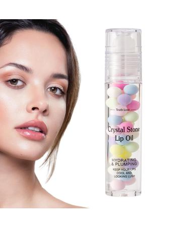 G n rique Rolling Ball Lip Oil Roll-on Lip Oil - Moisturizing Lip Oil - Clear Plumping Lip Oil Lip Oil for Lip Care and Dry Lips for Women