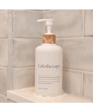 Shop Lifetherapy Transformed: Nourishing Multiuse Liquid Soap for All Skin Types - 12 oz Body Wash & Bubble Bath - International Shipping Available - Buy Online on GoSupps.com