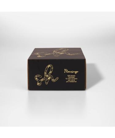 Extra Wide Pop Up Hair Foil for Highlighting & Balayage | 500 Pre-cut Sheets | Flamingo Print Design - Buy Online on GoSupps.com