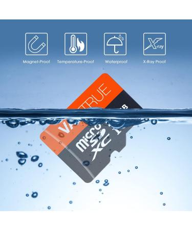 Vantrue 256GB microSDXC UHS-I U3 4K UHD Video High Speed Transfer SD Card for Dash Cams, Body Cams, Action Cameras - Surveillance & Security Cams Compatible - Buy Online on GoSupps.com