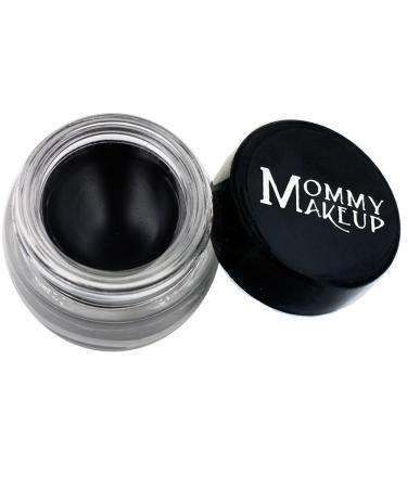 Mommy Makeup Stay Put Gel Eyeliner with Semi-Permanent Micropigments | Waterproof  Smudge Proof  Long Wearing  & Paraben Free Cream Eyeliner For A More Lined & Defined Eye | Black Beauty (Pure Black) Black Beauty - Pure ...