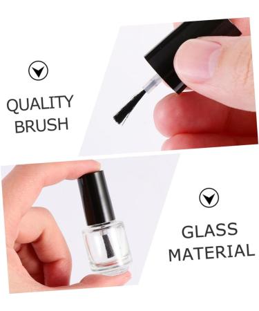 TEHAUX Lot de 25 Flacons Vides pour Vernis Ongles 5Ml Bouteilles en Verre Pinceau et Couvercle en Aluminium lectrolytique tanches et Compactes pour Rangement et Voyage - Buy Online on GoSupps.com