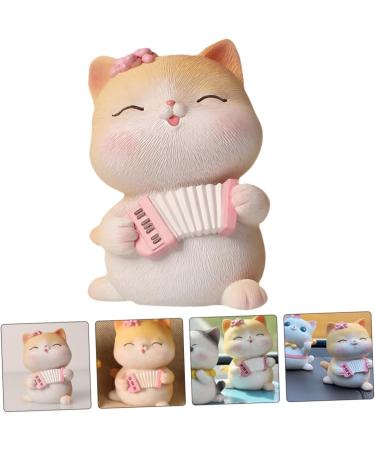 Buy Ciieeo Mini Resin Cat Ornaments - Perfect Animal Cake Toppers & Desk Decor - International Shipping Available - Buy Online on GoSupps.com