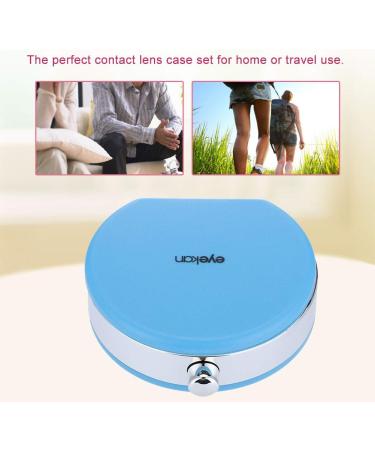 Contact Lenses Travel Set | Mini Container Case with Mirror & Tweezers | Eye Care Accessories for Contact Lenses - Buy Online on GoSupps.com
